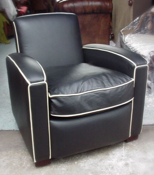 The Deco Chair in Leather