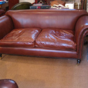 The Two and a half Seater Ibsen Sofa in Leather
