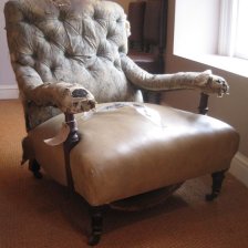 19th Century Study Chair