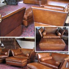 The Knole Sofa in Leather